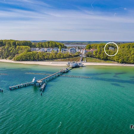 Residenz Seeblick Fewo 18 Mit Balkon Und Ostseeblick Sellin  Dış mekan fotoğraf