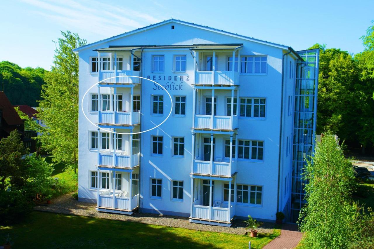 Residenz Seeblick Fewo 18 Mit Balkon Und Ostseeblick Sellin  Dış mekan fotoğraf