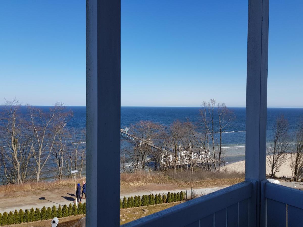 Residenz Seeblick Fewo 18 Mit Balkon Und Ostseeblick Sellin  Dış mekan fotoğraf